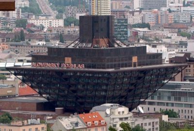 ساختمان وارونه راديو اسلوواكي