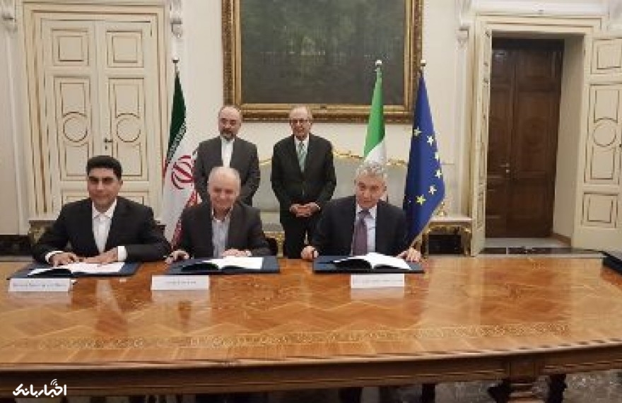 امضای قرارداد فاینانس ۵ میلیارد یورویی ایران و ایتالیا