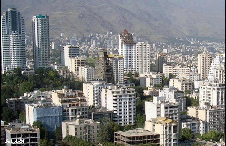 قیمت آپارتمانهای60تا70متری در نقاط مختلف تهران
