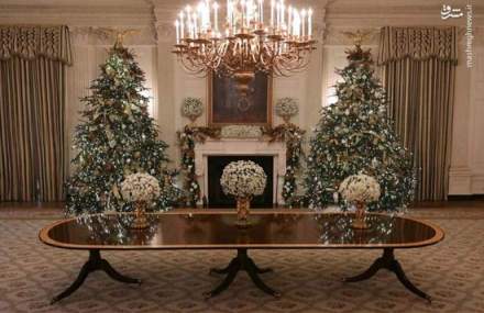 تزئین کاخ سفید به مناسبت کریسمس  <img src="/images/picture_icon.gif" width="16" height="13" border="0" align="top">