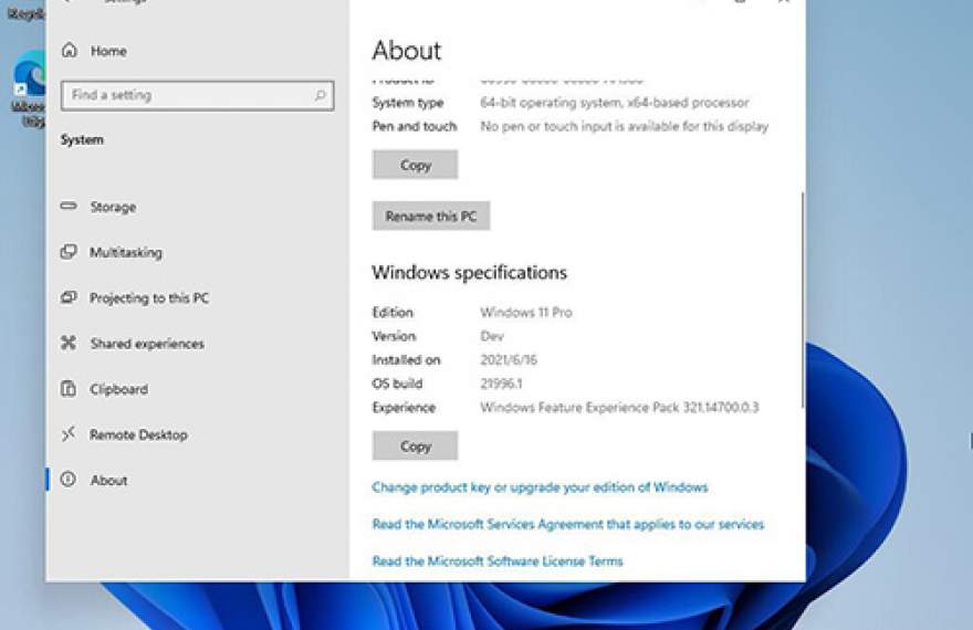 اولین تصاویر و اطلاعات از ویندوز ۱۱ لو رفت
