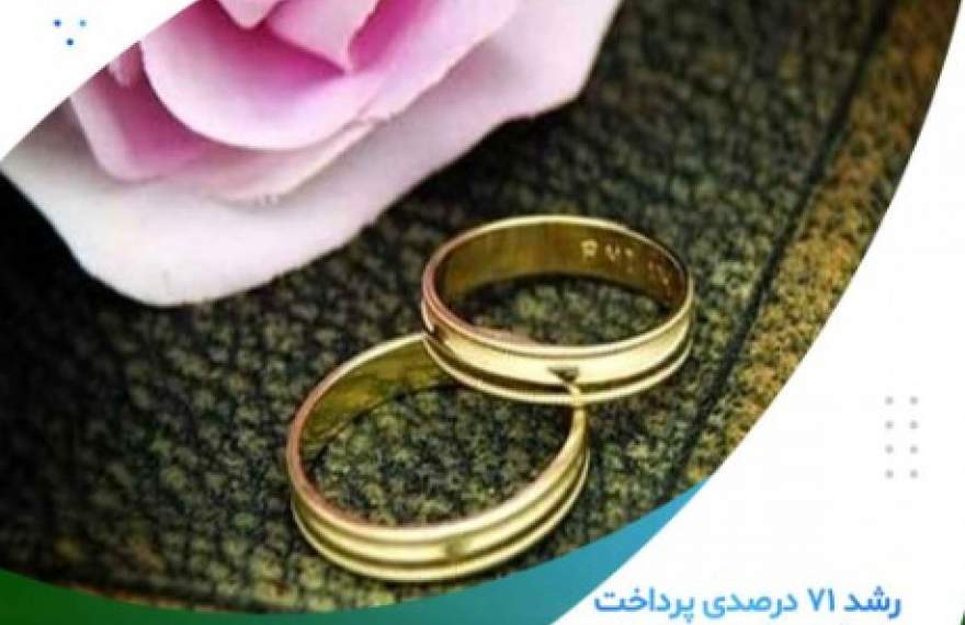 رشد ۷۱ درصدی پرداخت وام ازدواج در موسسه اعتباری ملل