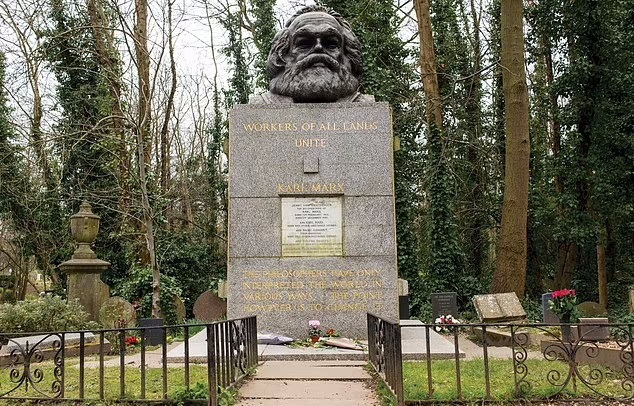 کارل مارکس: ۱۸۱۸ تا ۱۸۸۳ – لندن، قبرستان هایگیت