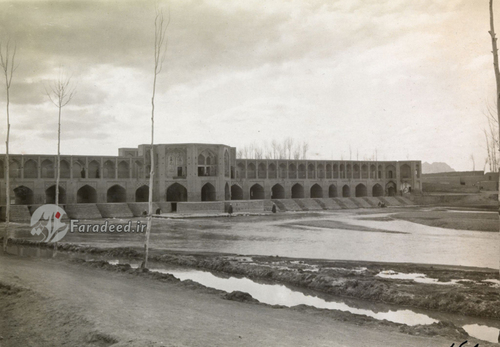 نمایی از پل خواجوی اصفهان